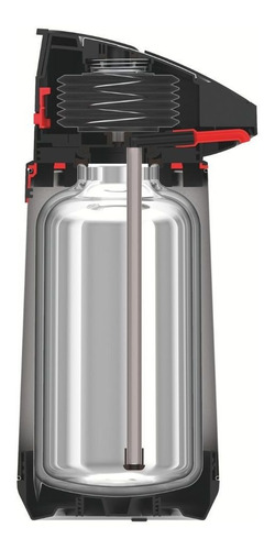 Garrafa Térmica Exata 1,2 Litros Aço Inox Preto Tramontina
