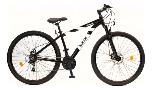 Bicicleta Mtb Randers Horus R29 Cuadro Talle M Accesorios Shimano Negro Con Blanco Body
