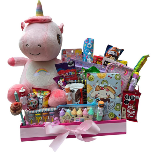 Peluche Unicornio Regalo Cumpleaños Rosa