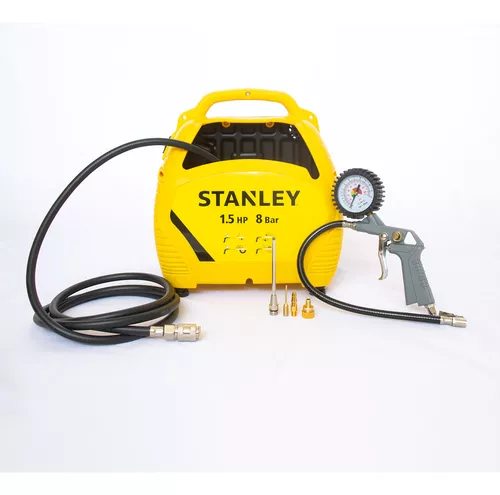 Compresor De Aire Stanley Silencioso 24 Lts 1.3 Hp FS