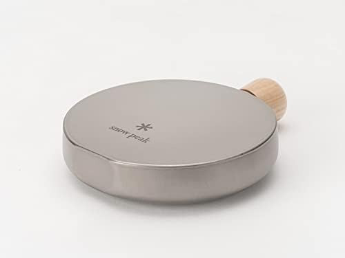 Snow Peak Titanium Flask - Esencial Para Acampar Ultraligero