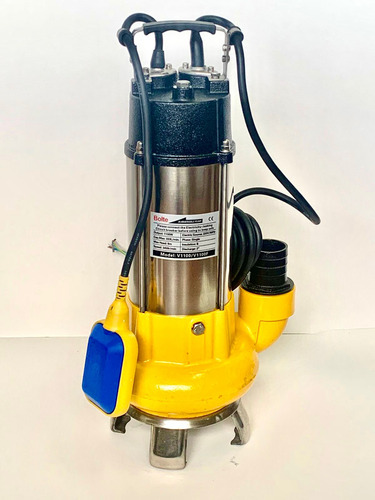 Bomba Submersa Limpa Esgoto Trituradora Bolt 1110 1,5 Cv 2''
