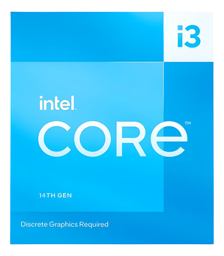 Processador Intel Core I3-14100 Lga17003.5ghz 4.7ghz Turbo