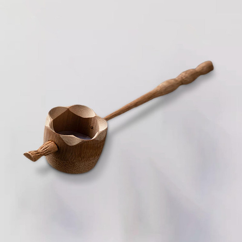 Coador De Chá De Bambu, Infusor De Chá De 18,4 Cm X 4,2 Cm