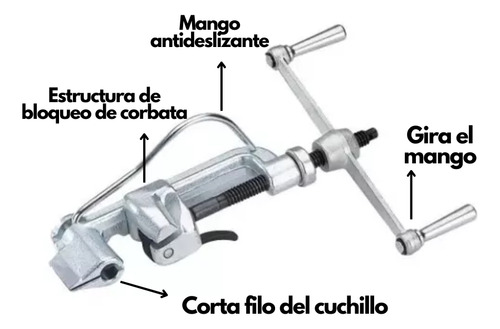 Flejadora Manual Para Fleje De Acero Inoxidable