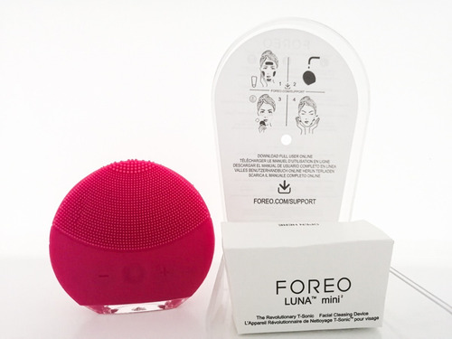 Imagen 3 de 4 de Cepillo Masajeador Facial. Luna Mini