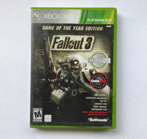 Fallout 3 Game Of The Year Edition  Goty Xbox 360