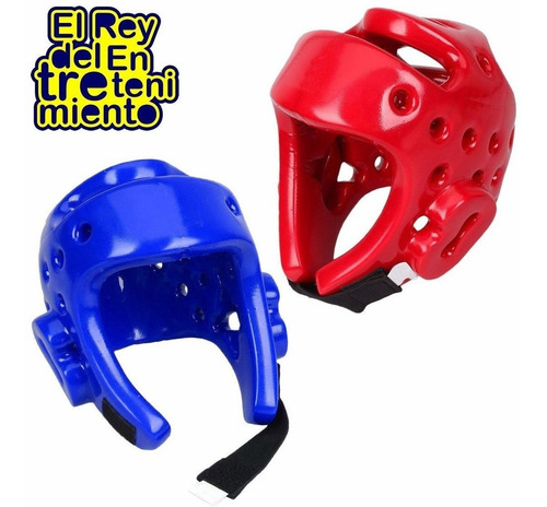 Imagen 6 de 6 de Casco Cabezal Protector Boxeo Taekwondo Karate Mma - El Rey