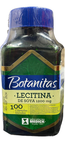 Lecitina Soya 100soft Botanitas