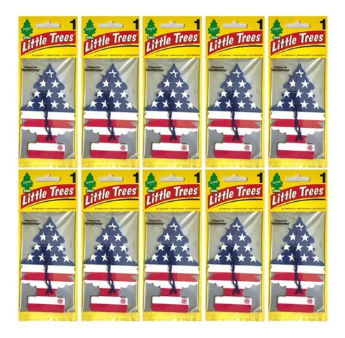 10 Cheirinho Little Trees - Bandeira Americana Vanilla Pride