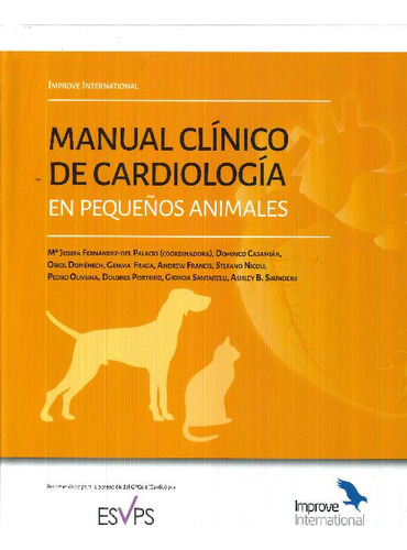 Libro Manual Clínico De Cardiología En Pequeños Animales De