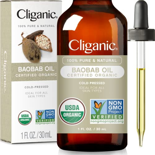 Cliganic Organic Baobab Oil, 100% Puro - Para El V42ly