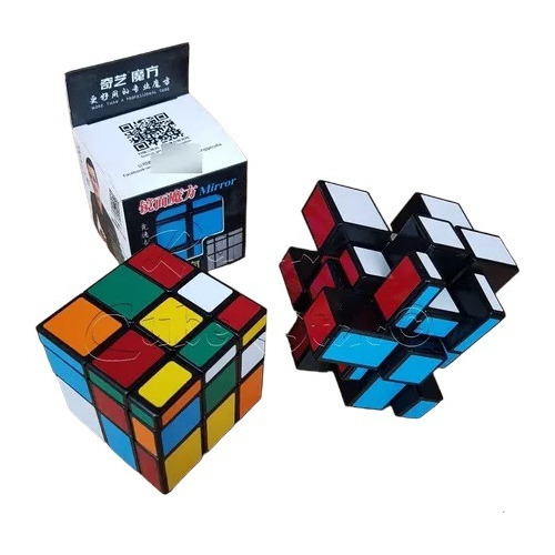 Mirror Doble 3x3 Solución Camaleón Cubo Rubik Colores Qiyi