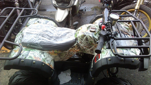 Imagen 2 de 6 de Cuatrimoto Atv 125cc Marca Avanzada Camuflaje Modelo 2022
