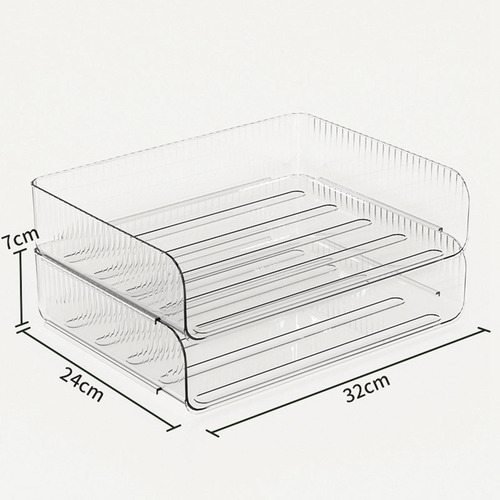 Estante De Escritorio De Estilo Nórdico, Caja De Doble Capa