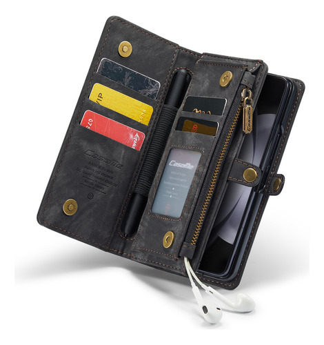 Funda Piel Multifunción Funda Teléfono Para Samsung Z Fold6