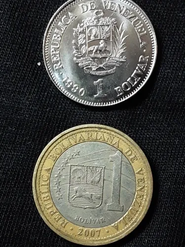 Monedas Bolívar ( 9 Bolívares ) (Usado)