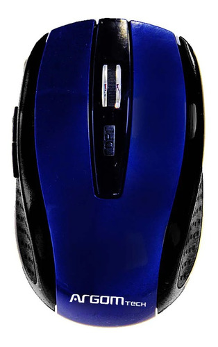 Mouse Óptico Inalámbrico 2.4ghz Usb Ms32 Argom Tech Azul