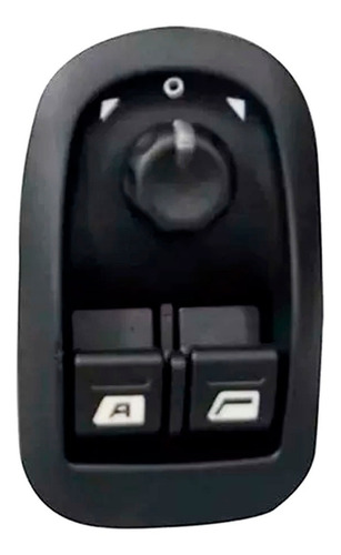 Imagem 1 de 5 de Botão Do Vidro Peugeot 206/207 Duplo C/retrovisor Mod Valeo