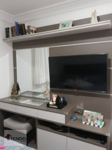 Apartamento Com 3 Dormitórios À Venda, 88 M² Por R$ 500.000 - Parque São Vicente - Mauá/sp - Ap2266