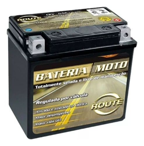 Bateria Route Honda Biz 100/ Biz 110/ Biz 125 Flex