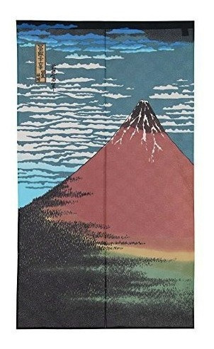 Fabricado En Japon Noren Cortina Tapiceria Hokusai Ukiyoe 