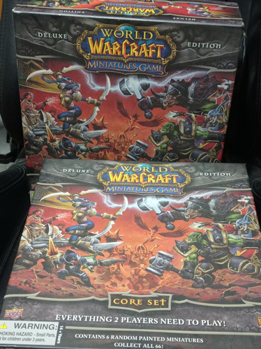 2x World Of Warcraft Miniatures Game Deluxe Edition 2008