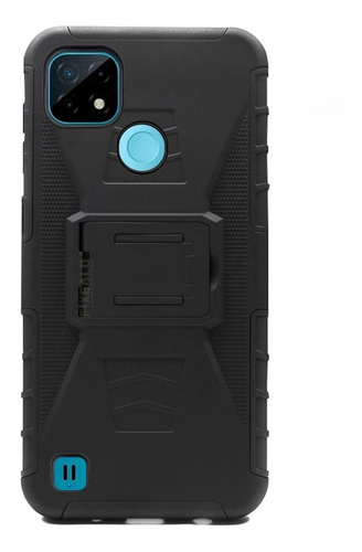 Funda Compatible Con Realme Case Uso Rudo Protector Clip