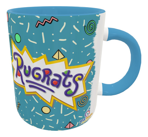Taza Personalizadas Con Nombre Cerámica 325 Ml 11oz Premium Azul Acero Aventuras En Pañales Carlitos
