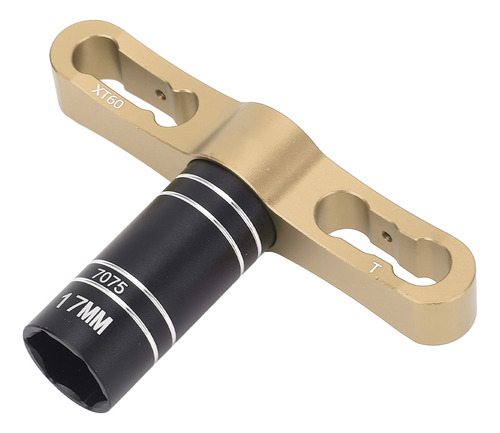 Llave Con Cubos Hexagonales De 17 Mm, Manga Rc Para Eje Para