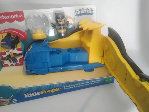 Imagen 5 de 5 de Batimóvil 2 En 1 Little People Fisher Price