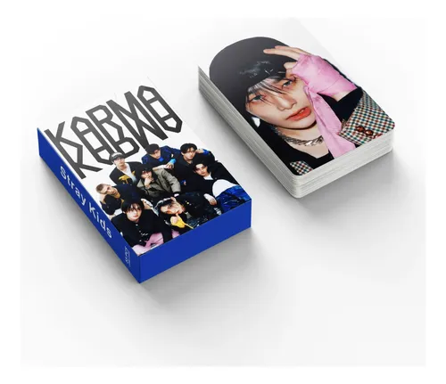 55 Photocards Stray Kids - Karma De Alta Qualidade | Parcelamento