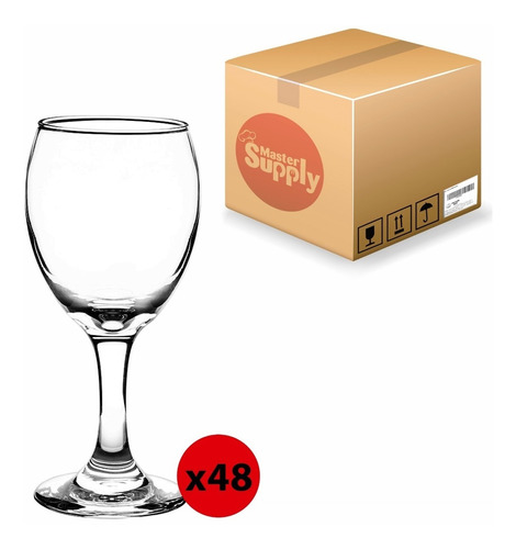 Caja X48 Copas Agua Vino Champagne Vidrio Cristar Aragon