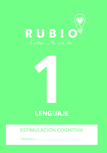 Entrena Tu Mente Lenguaje 1 Adultos Est.cognitiva - Aa.vv