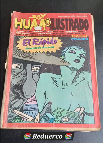 Sex Humor Ilustrado 23 C/ Suplemento Comics Octubre 1988 (Usado)
