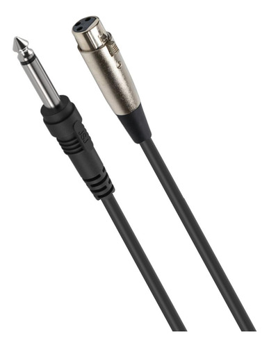 Cable De Audio  6.3mm A Canon Hembra Gc170 5mt