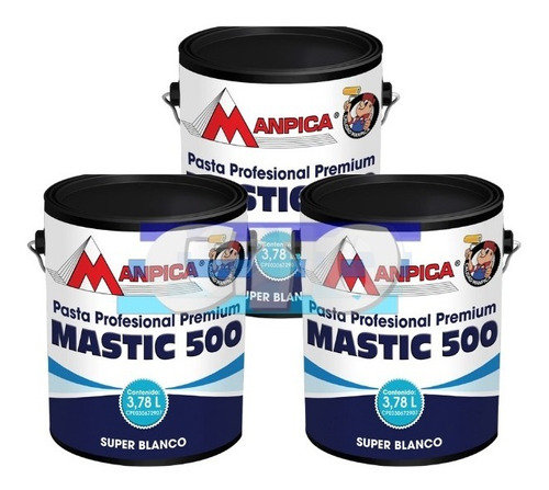 Pasta Profesional Mastic 500 Manpica Galón