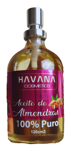 Aceite De Almendra Havana 100% Puro 120ml Spray
