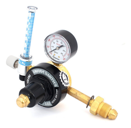 Regulador Con Flujómetro Infra Para Co2, Nitrógeno Y Argón