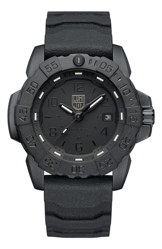 Luminox Navy Seal Steel Series Carbon Bezel All Black Milita