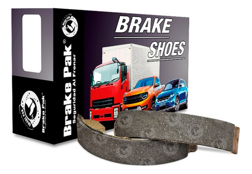 Zapatas  De Freno Marca Brake Pak Para Chevrolet Super Carry