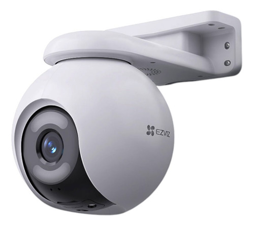 Câmera de segurança Wi-Fi Ezviz H8x 4mp Color Night Vision Audio, cor branca