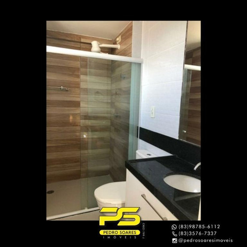 Apartamento Com 3 Dormitórios Para Alugar, 107 M² Por R$ 3.500/mês - Bessa - João Pessoa/pb - Ap4333