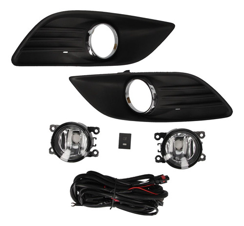 Kit Faro Auxiliar Ambos Lados Ford Focus Ii 09/13