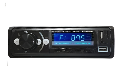 Estereo Frente Fijo Usb Fm Bluetooth Lect Memoria