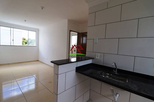 Apartamento De 02 Quartos No Bairro Serra Dourada - 1810