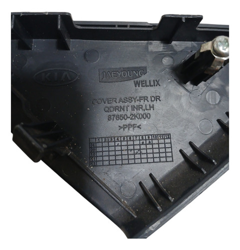 Acabamento Interno Do Retrovisor L.e Kia Soul 2010 C/det. (Usado)