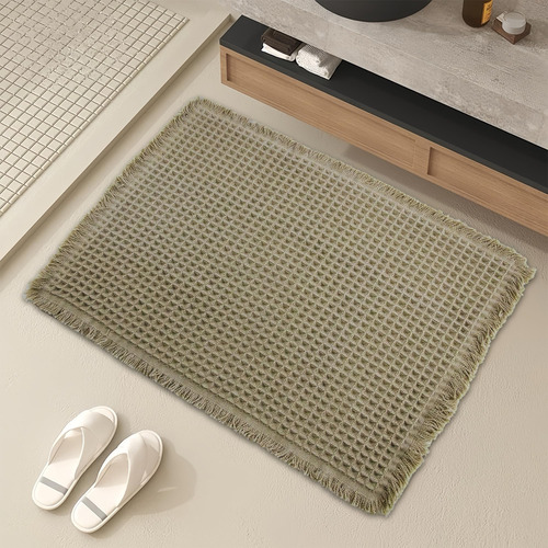 Alfombra De Baño De Gofres Ep Jeans, Alfombras De Baño Sin X