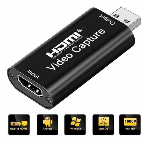 Tarjeta De Capturadora De Video Usb A Hdmi