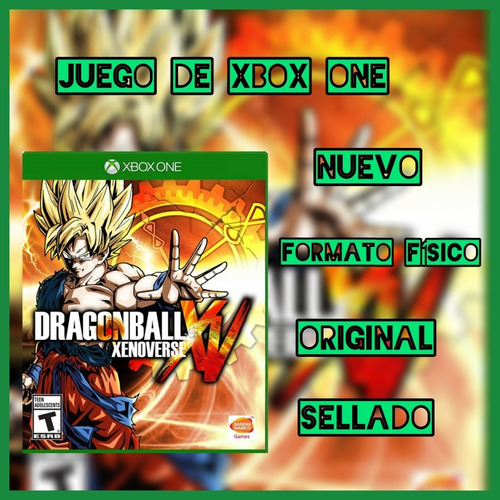 Dragon Ball Z Xenoverse Para Xbox One Nuevo Sellado Físico